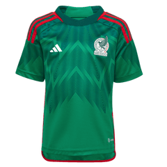 2026 Soccer Jersey Mexico 2022 Little Kids Home Mini Kit